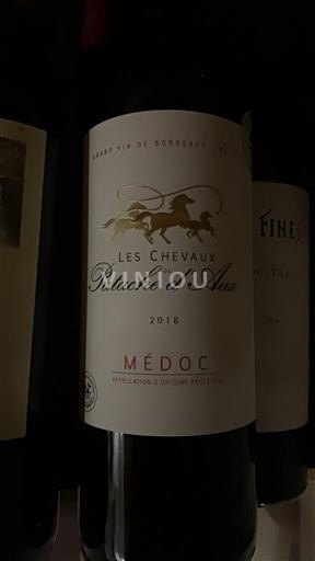 Bordoja Médoc Patache d'Aux Les Chevaux 2018