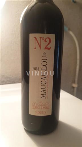 Bordeaux Moulis-en-Médoc Château Maucaillou N°2 2018