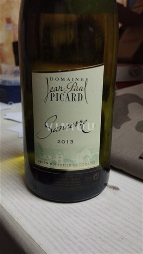 Loire-dalen Sancerre Domaine Jean-Paul Picard 2013