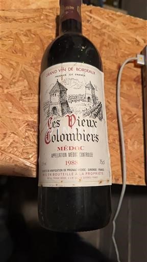 Bordeaux Médoc Les Vieux Colombiers 1988