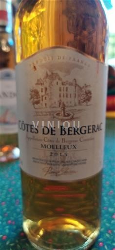 Sud-Ouest Côtes-de-bergerac Couleur d'Aquitaine 2015