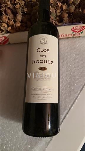 Languedoc Minervois-la-Livinière Clos des Roques 2018