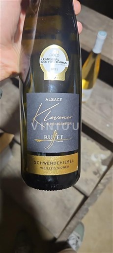 Alsazia Klevener di Heiligenstein Daniel Ruff Klevener de Heiligenstein Schwendhiesel Vieilles Vignes 2024