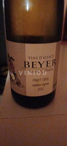 Alsace Beyer vieilles vignes 2022