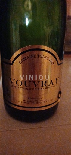 Loiren laakso Vouvray Domaine Toussaint 2023