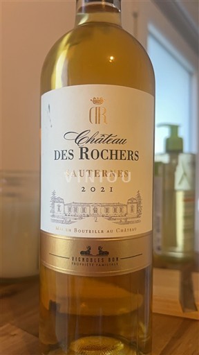 Bordéus Sauternes Château S Rochers 2021