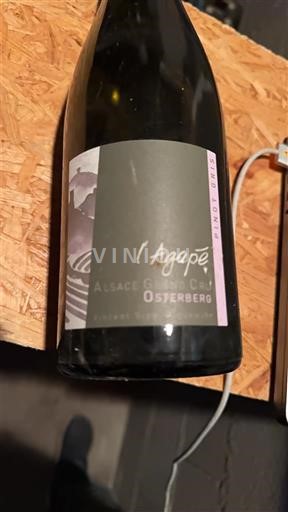 Elzas Pinot grigio Grand Cru L'Agapé Grand cru Osterberg 2013