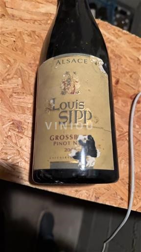 Alsasko Rulandské modré Louis Sipp Grossberg Pinot Noir 2009