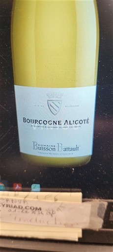 Bourgondië Bourgogne Aligoté Domaine Buisson Battault 2023