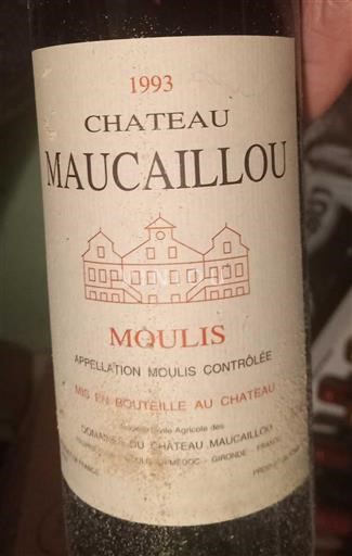 Bordeaux Moulis-en-Médoc Château Maucaillou 1993