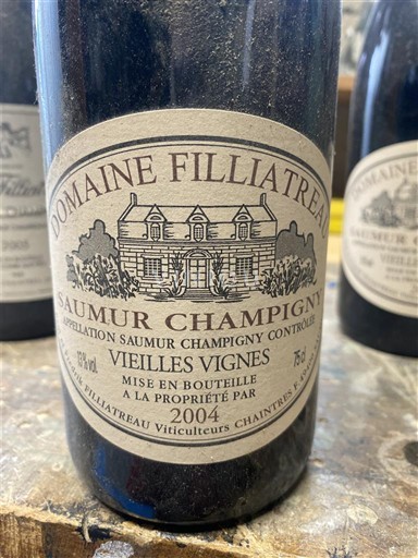 Loiren laakso Saumur-champigny Domaine Filliatreau Vieilles Vignes 2004