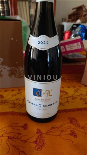Burgundsko Gevrey-Chambertin Clos Saint-Louis 2022