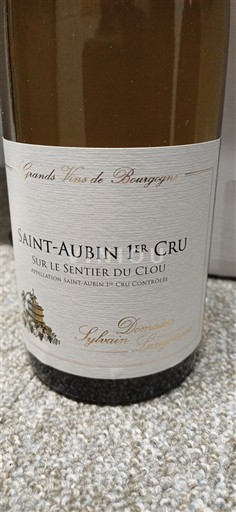 Bourgogne Thánh Aubin Premier Cru Domaine Sylvain Langoureau Sur le Sentier du Clou 2024