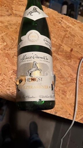 Alsace Gewurztraminer Grand Cru Domaine Buecher - Wettolsheim Grand cru Hengst 1991