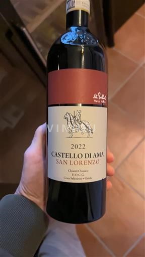 Toscana Chianti Classico Gran Selezione Castello di Ama San Lorenzo 2022