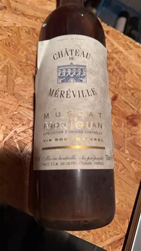 Linguadoca Moscato di Frontignan Château Méreville Senza annata