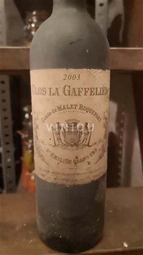 Bordeaux Saint-Émilion Grand Cru Grand Cru Clos La Gaffelière 2003