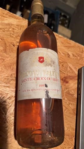 Bordeaux Sainte-Croix-Du-Mont Château Valentin 1989