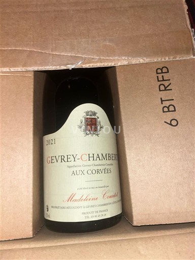 Borgogna Gevrey-Chambertin Madeleine Corbet Aux Corvées 2021