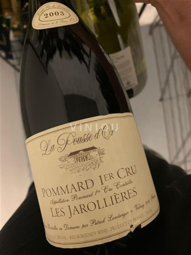 Bourgondië Niet gespecificeerd Premier Cru Domaine La Pousse d'Or Les Jarollières 2003