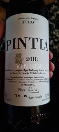 Kastilien und León Toro Bodegas y Viñedos Pintia (Tempos Vega Sicilia) Pintia 2018