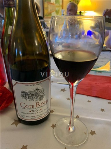 Rhône-dalen Côte-rôtie Côte Rôtie 2008