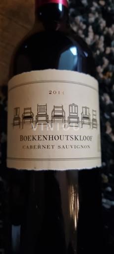 Regione Costiera Franschhoek Boekenhoutskloof Cabernet Sauvignon 2011