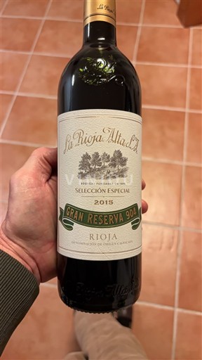 La Rioja Rioja La Rioja Alta Gran Reserva 904 Selección Especial 2015