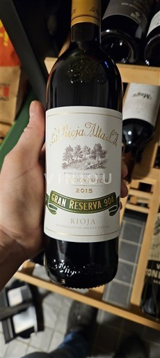 La Rioja Rioja La Rioja Alta Gran Reserva 904 Selección Especial 2015