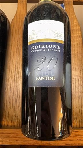 Abruzzes Terre di Chieti Fantini Farnese Edizione Cinque Autoctoni 20 Non Millésimé