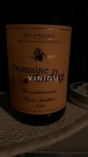 Alsace Gewurztraminer Domaine Amberg Tradition 2022