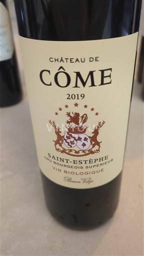 Burdeos Saint-Estèphe Château Côme 2019