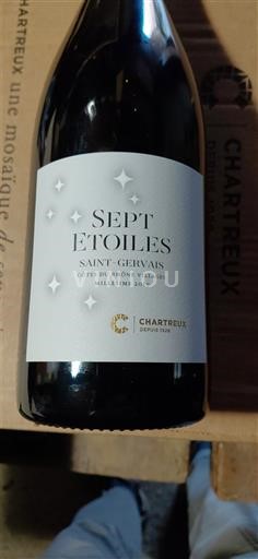 Vale do Ródano Côtes-do-ródano-villages Chartreux Sept Étoiles Saint-Gervais 2019