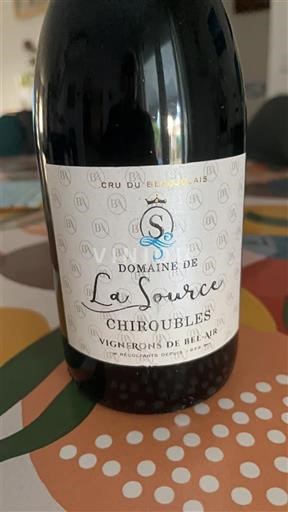 Beaujolais Chiroubles Domaine La Source 2023