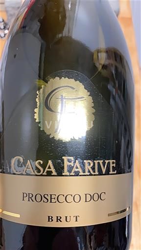 Vêneto Prosecco Casa Farive Não Sazonado