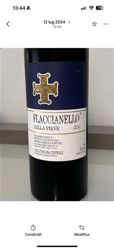 Emilia-Romagna Colli Romagna Centrale Azienda Agricola Fontodi Flaccianello della Pieve 2008