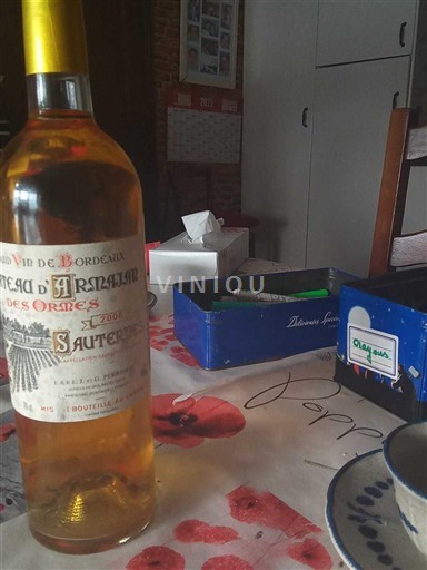 Bordeaux Sauternes Château Armajan des Ormes 2006
