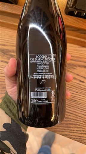 Toscana Val d'Arno di Sopra Petrolo Bòggina C Riserva 2019