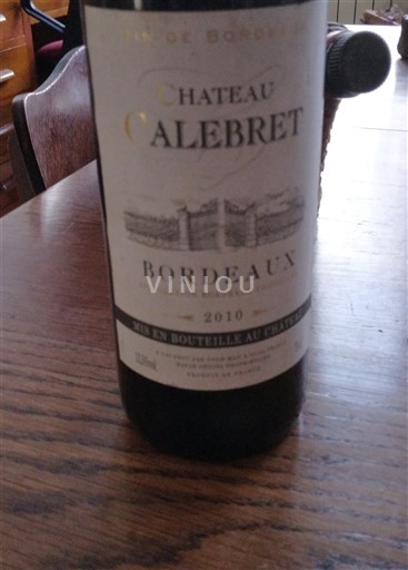 Bordéus Château Calebret 2010