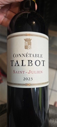 Burdeos Saint-Julien Château Talbot Connétable 2023