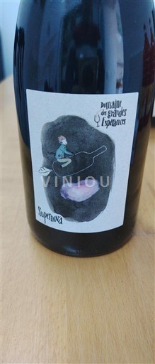 Loiren laakso Touraine Domaine S Grandes Espérances Supernova 2015