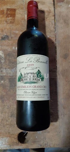 Bordeaux Saint-Émilion Grand Cru Grand Cru Château La Bonnelle 2009