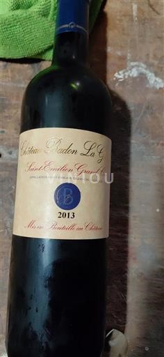 Bordeaux Saint-Émilion Grand Cru Grand Cru Château Badon La Gaffelière 2013