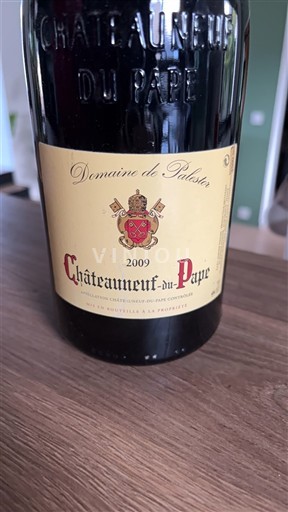 Rhônen laakso Châteauneuf-du-Pape Domaine Palestor 2009