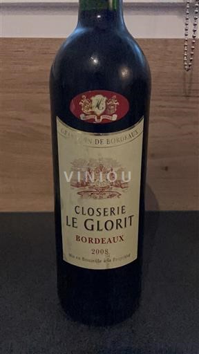 Bordeaux Closerie Le Glorit 2008