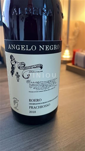 Piemont Roero Angelo Negro Prachiosso 2018