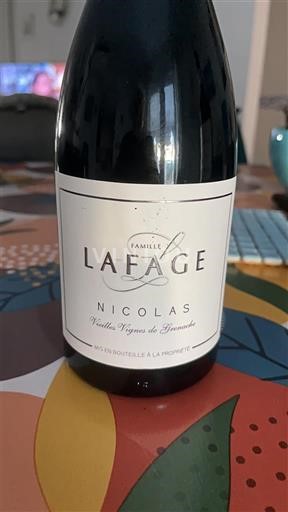 Roussillon Côtes-du-Roussillon Domaine Lafage Nicolas Vieilles Vignes de Grenache 2022