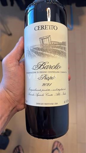 Vinos Rouge sec Prapo Ceretto 2021 Italia Piamonte Barolo DOC