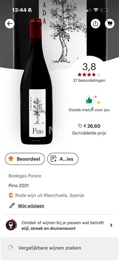 Castilien-La Mancha Manchuela Bodegas Ponce Pino 2021