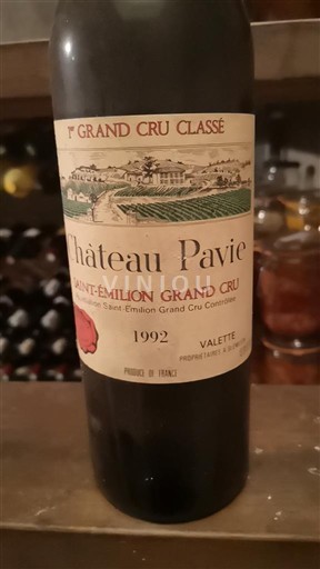 Burdeos Saint-Émilion Gran Cru Premier Grand Cru Classé Château Pavie 1992